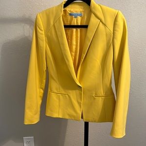 Antonio Melani Yellow Blazer Jacket